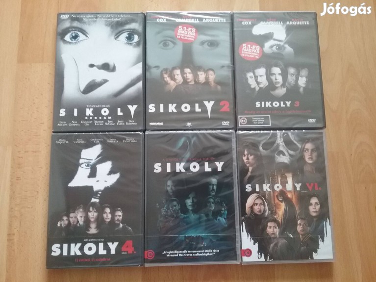 A Teljes R Szes Sikoly Sorozat Dvd N Szinkroniz Lt Xxii Ker Let