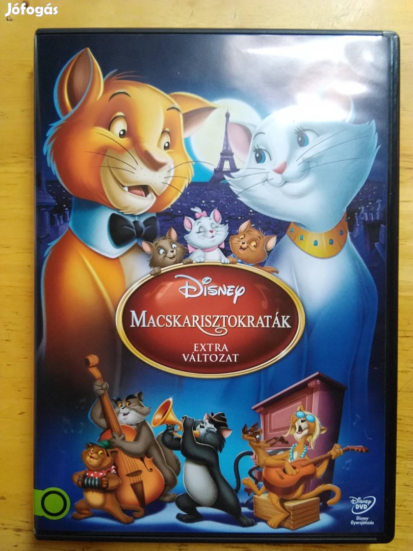 Disney Macskarisztokrat K Papirfeknis Jszer Dvd Miskolc Borsod