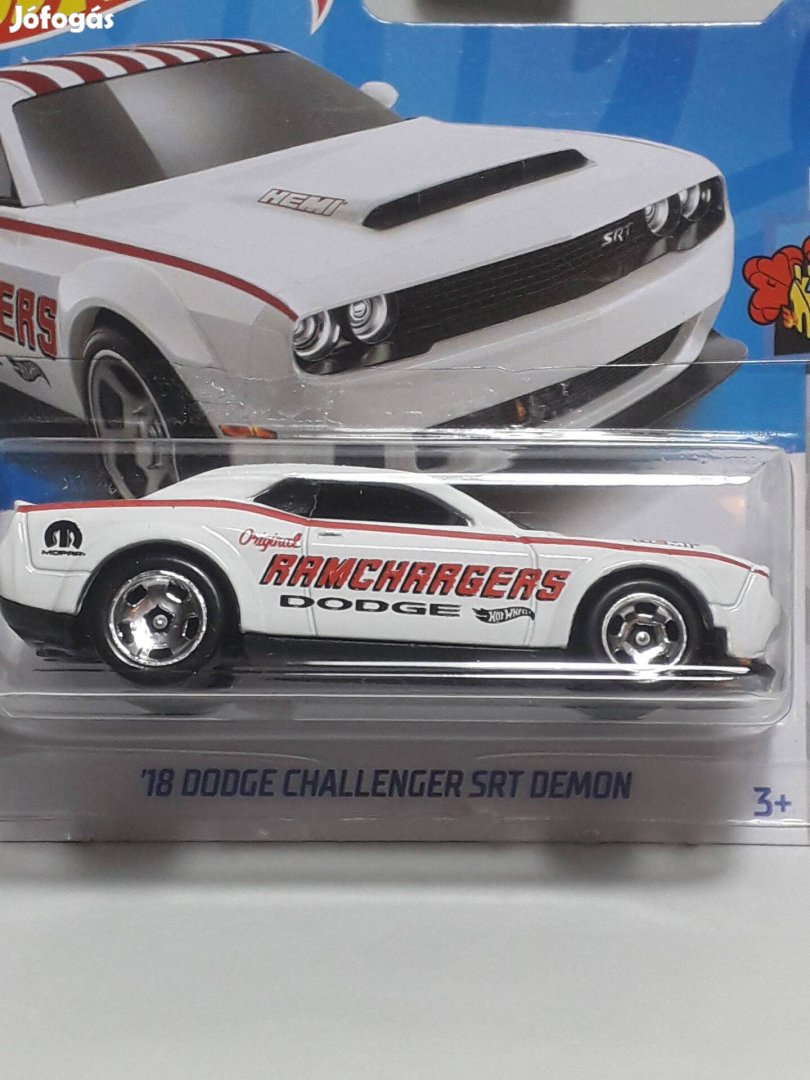 Hot Wheels 18 Dodge Challenger SRT Demon 2022 XII kerület Budapest