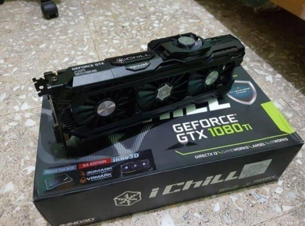 002 Inno3D Geforce Gtx 1080 Ti ichill X4 11GB Gddr5X Videokrtya