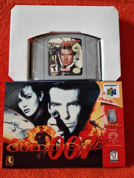 007 Goldeneye NTSC USA Nintendo 64 jtk N64