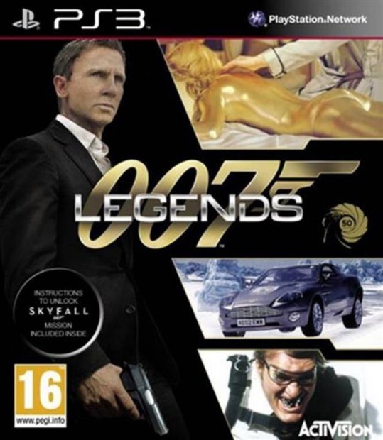 007 Legends James Bond eredeti Playstation 3 jtk