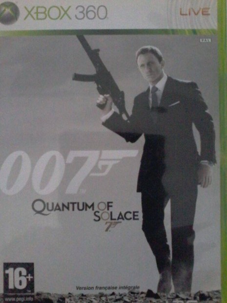 007 Quantum of Solace Xbox 360 jtk elad.(nem postzom)
