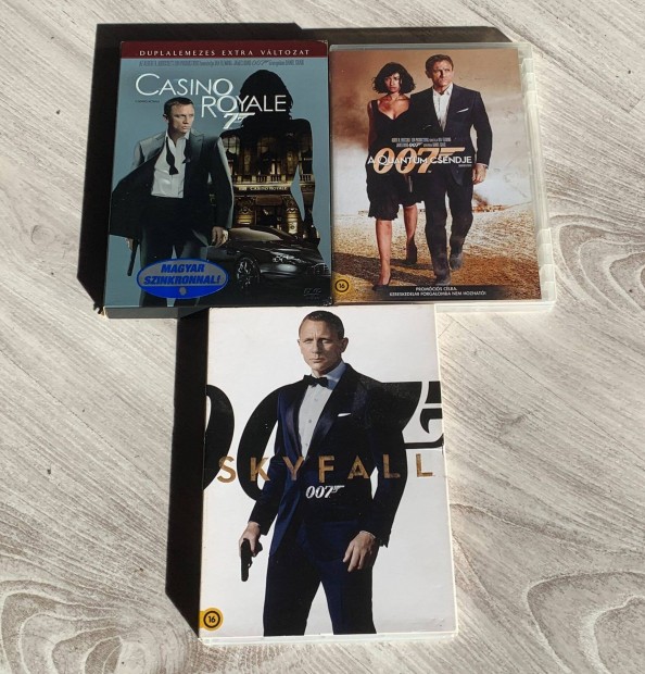 007 / James Bond DVD-k