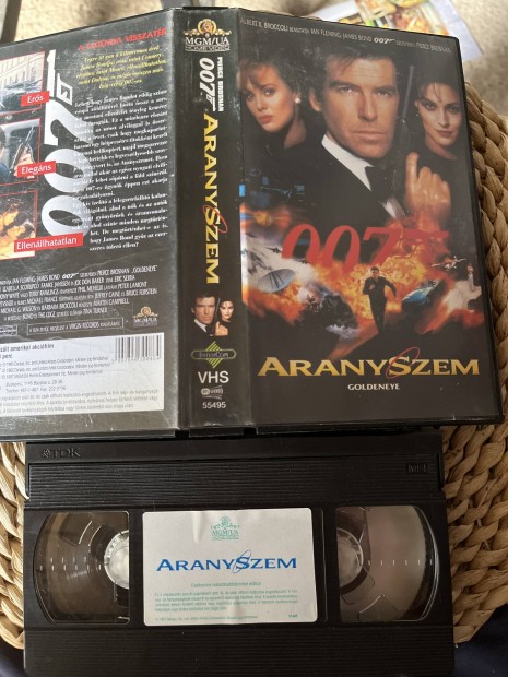 007 aranyszem vhs