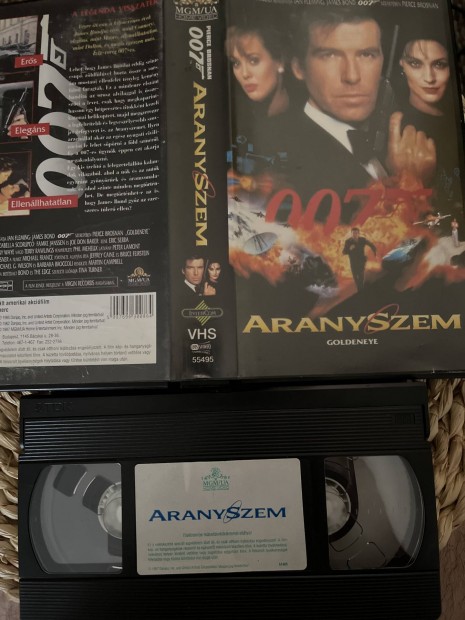 007 aranyszem vhs