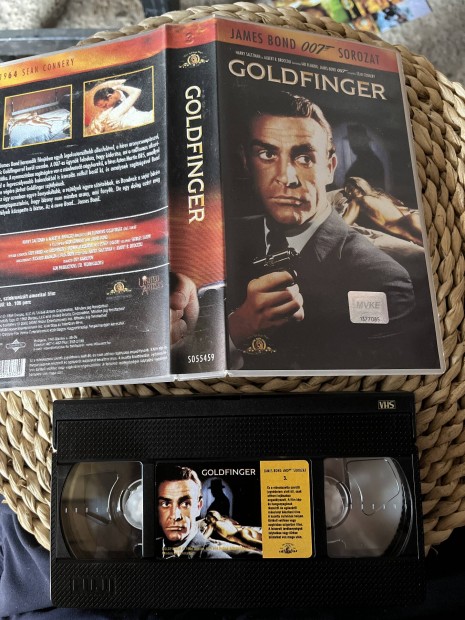 007 goldfinger vhs