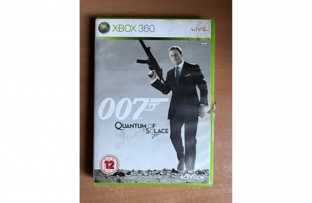 007 quantum of solace xbox 360-ra elad!