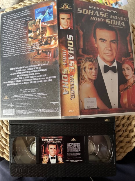 007 soha ne mondd hogy soha vhs