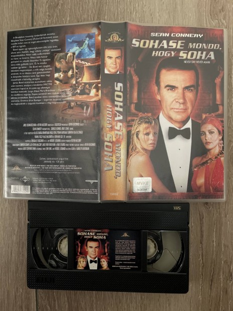 007 sohase mond hogy soha vhs 