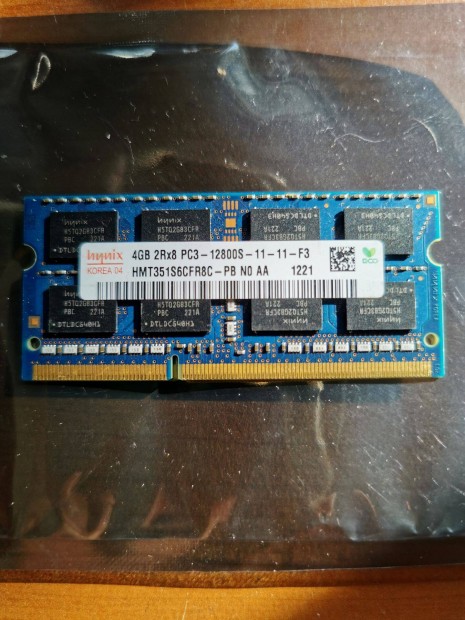 01/1 Hynix HMT351S6CFR8C 4GB 3 hónap garancia DDR3 ram Memória