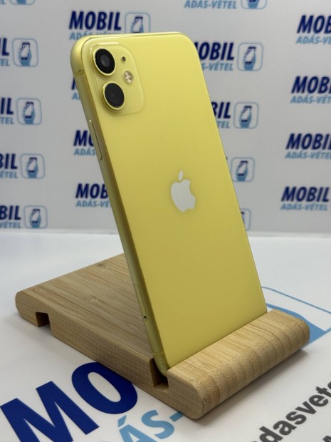 023 Apple iphone 11 64GB, 100% akkumultor, 12 h garancia!