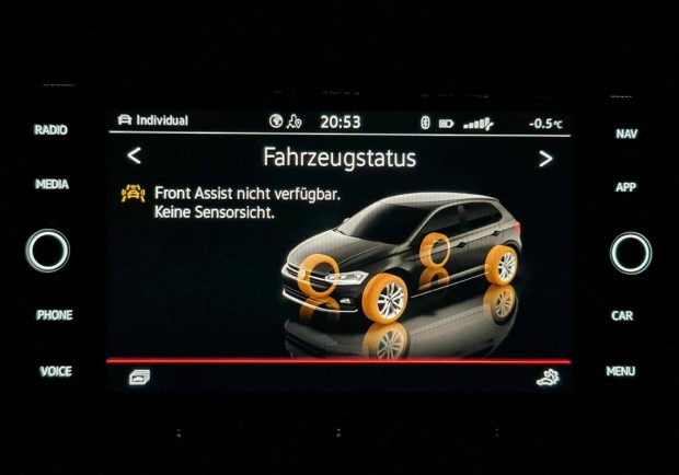 0267 - Sensor fr automat. Distanzregelung verstellt hibakd felolds