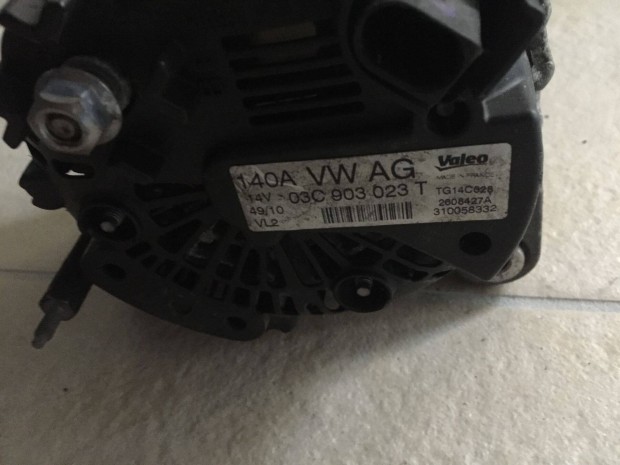 03C 903 023 T Valeo gyri Audi genertor