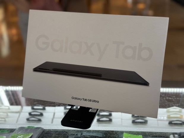 069 Samsung Galaxy Tab S8 Ultra 12.256GB, 3 év garancia!