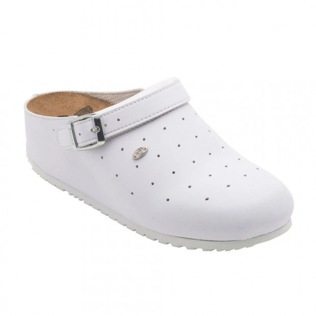 0Ft kiszllts!  SCHOLL CLOG WEDGE FEHR ni papucs 36-42