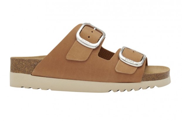 0Ft kiszállítás! Scholl ILARY 2 STRAPS AD KONYAK papucs 38, 41, 42