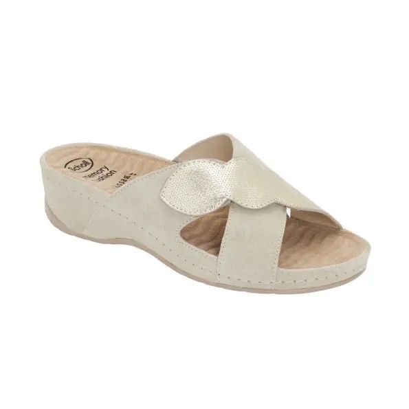 0Ft kiszállítás! Scholl NIVES CROSS PLATINA papucs 36, 38-40