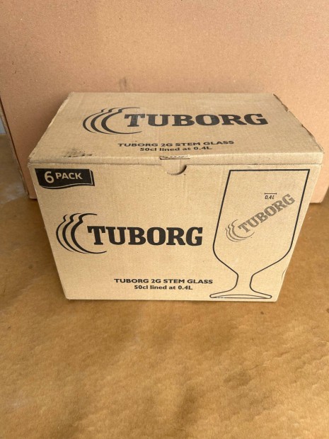 0,4 l. Tuborg talpas pohr