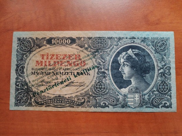 10000 Milpengs emlkblyegzssel 1968 Tatabnya