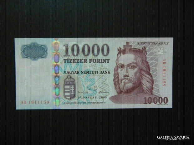 10000 forint 2005 AB Hajtatlan bankjegy !