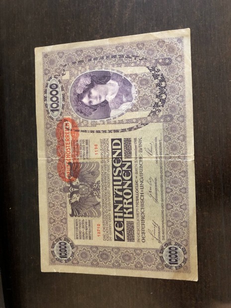 10000 korona 1918