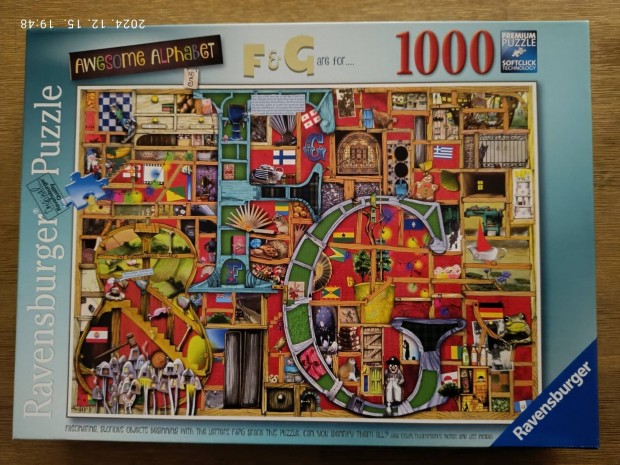 1000 darabos Ravensburger puzzle 