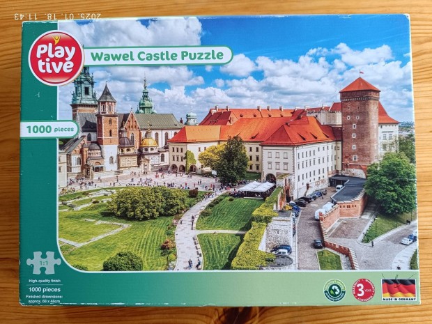 1000 darabos Wawel Castle Puzzle 