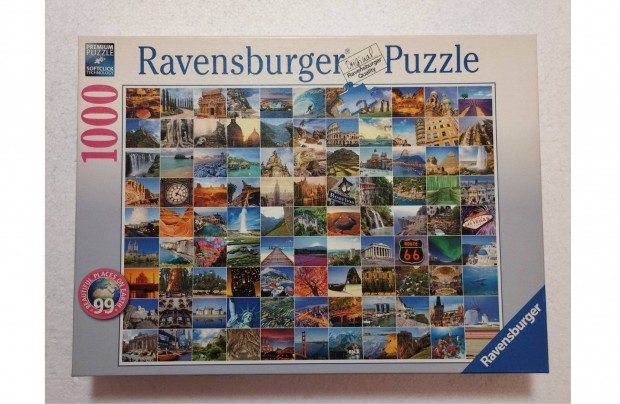 1000 db-os, hinytalan Ravensburger puzzle