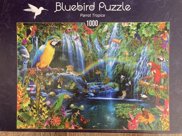 1000 db-os egyszer kirakott Bluebird Puzzle
