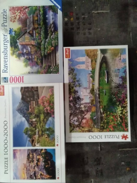 1000 db-os puzzle, 500 - os puzzle