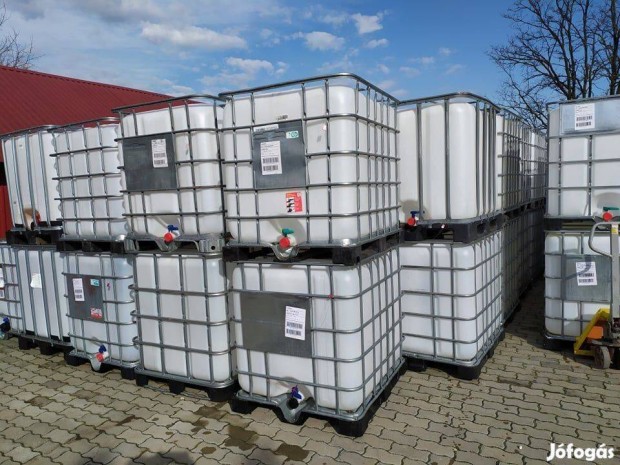 1000 literes IBC tartly, jfehrt