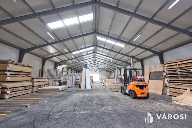 1000 m2-es csarnok műhelynek, raktárnak kiadó