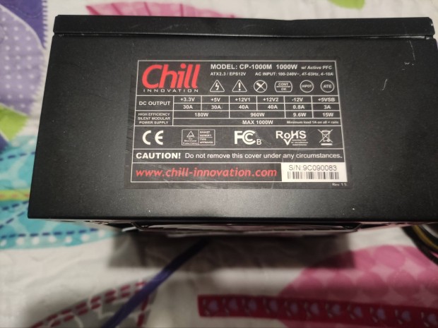 1000 wattos pc táp
