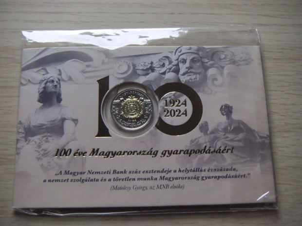 100 Forint Els - napi Veret 2024 Dszcsomagolsban