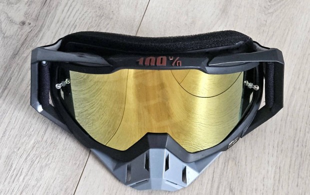 100% Cross szemveg krossz motoros MX napszemveg orrvdvel j