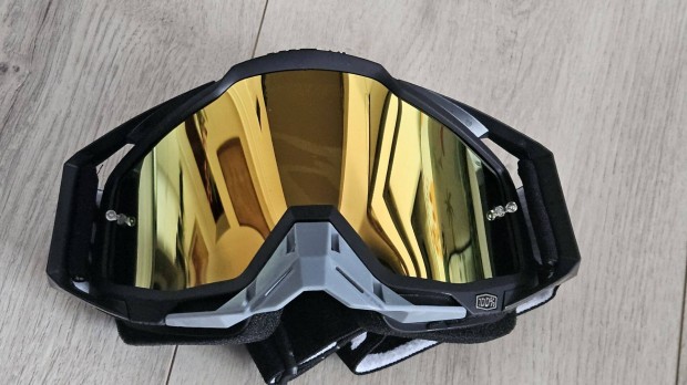 100% enduro Cross szemüveg krossz motoros MX napszemüveg orrvédővel Új