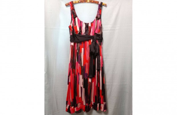 100% silk, 44-es Monsoon női selyem nyári ruha, alkalmi is