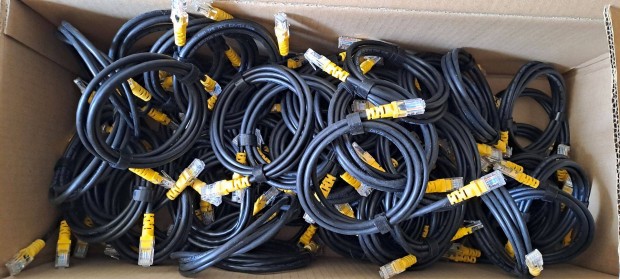 100 db új utp ethernet lan patch kábel