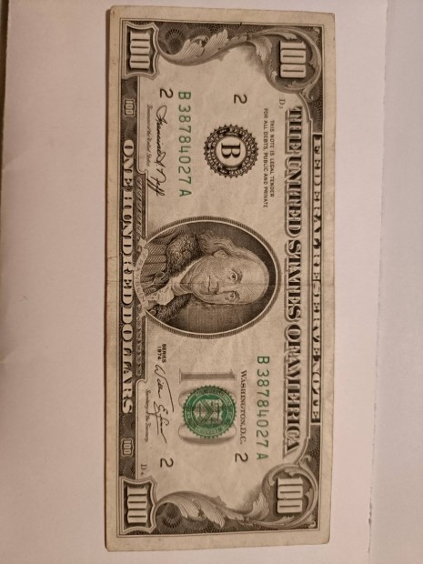 100 dollr 1974