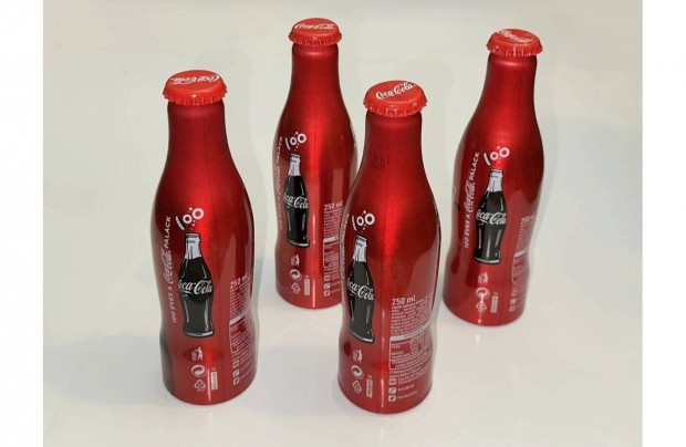 100 ves a Coca Cola alumnium fm palack - Coca-Cola alu palack