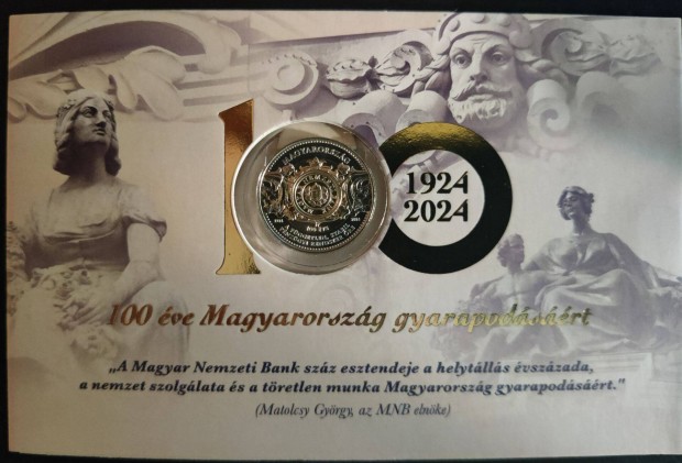 100 ves az MNB elsnapi veret 100 forint