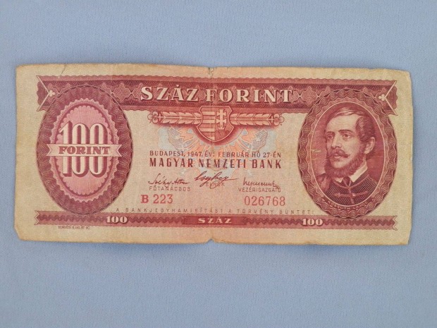 100 forint, 1947