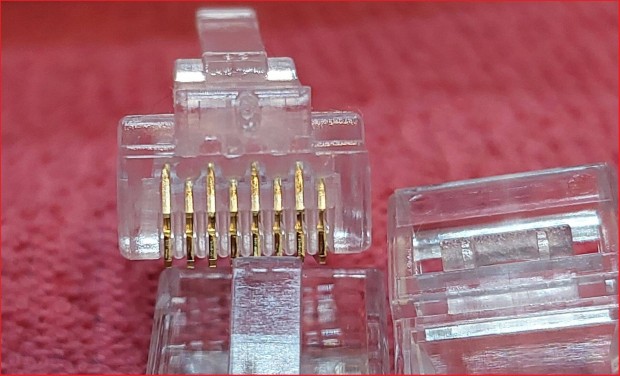 100db RJ45 CAT6 8P8C UTP Csatlakoz