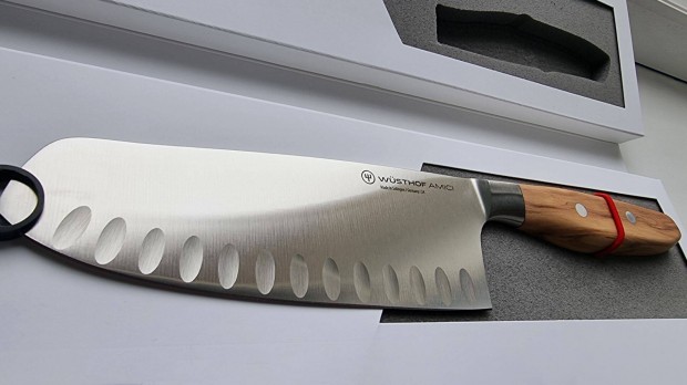 100e Ft-os Wüsthof Prémium 17cm-es Santoku kés / Teljesen Új