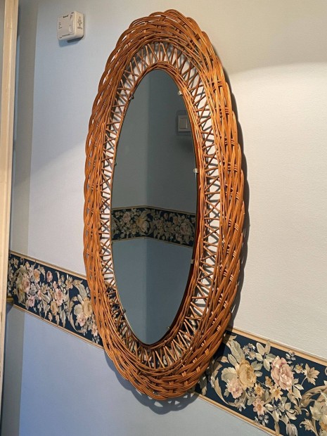 100x60 Rattan Elszoba tkr