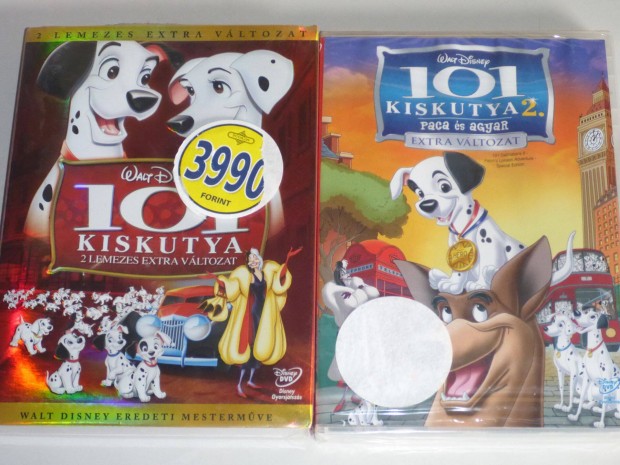 101 kiskutya / 101 kiskutya 2. Paca s Agyar DVD film