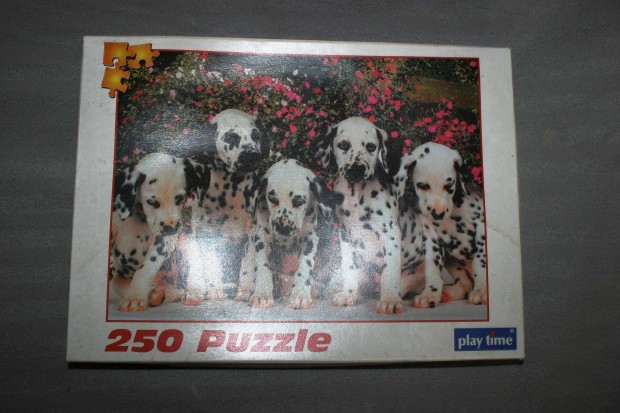 101 kiskutya puzzle, 250 db-os, hinytalanul, Pcsett