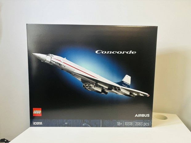 10318 Lego Icons Concorde  Gyari, barna karton 