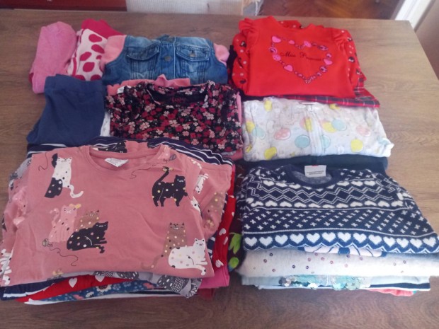 104-es kislány ruhacsomag (H&M,Lindex, C&A stb.)